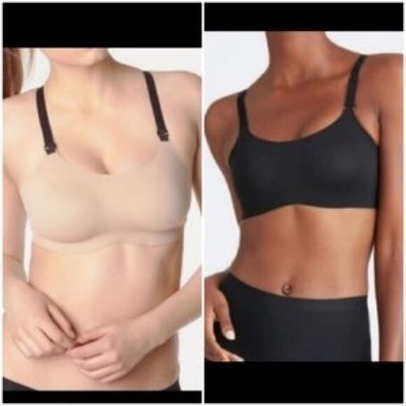 knix Other - KNIX Evolution Reversible Black/Nude Bra Size 6